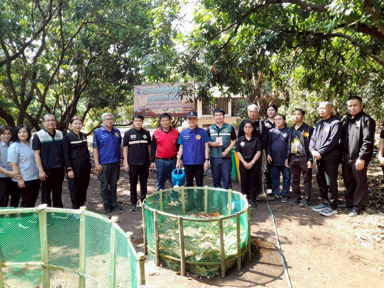 อำเภอหางดงจัดพิธีลงนามบันทึกข้อตกลงความร่วมมือและกิจกรรม “คืนลมหายใจ” รวมพลังทุกภาคส่วนดูแลสิ่งแวดล้อมและแก้ไขปัญหาฝุ่นควัน