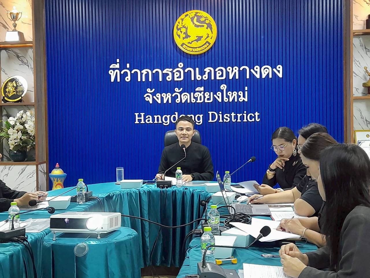 ประชุมคณะอนุกรรมการกลั่นกรองและติดตามการดำเนินงานกองทุนพัฒนาบทบาทสตรีอำเภอหางดง ครั้งที่ 3/2569
