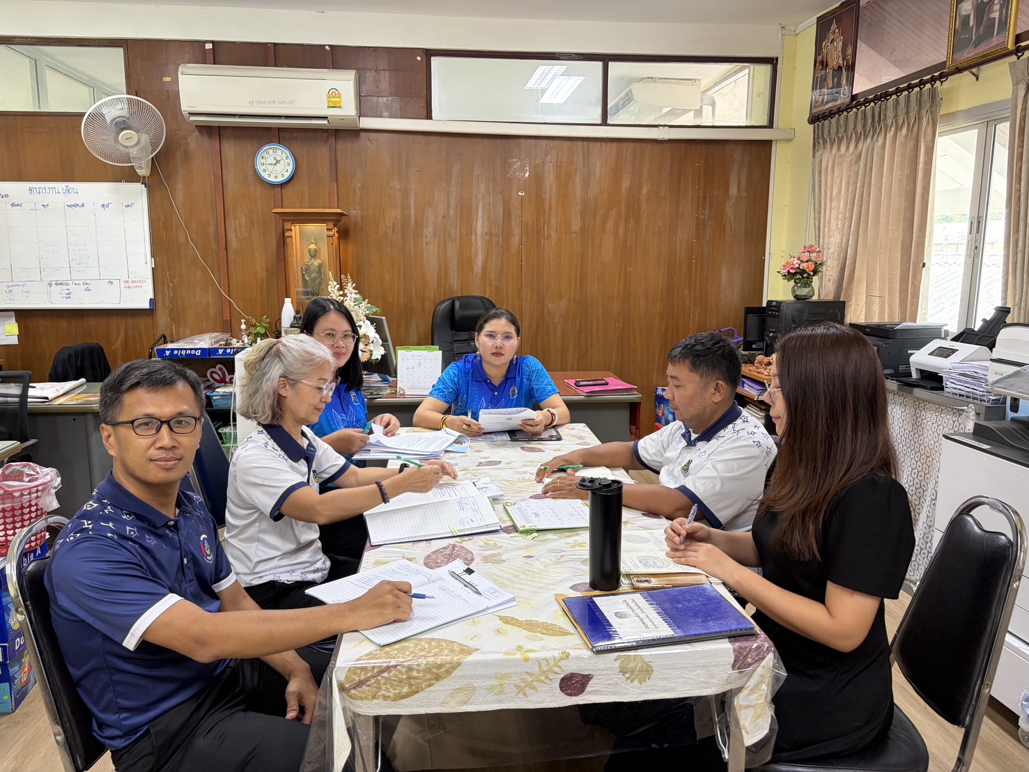 ประชุมเจ้าหน้าที่พัฒนาชุมชน ประจำเดือน กรกฎาคม 2569