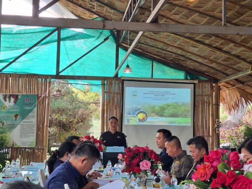 ร่วมประชุมคณะทำงานสนับสนุนศูนย์พัฒนาโครงการหลวงทุ่งเริงและห้วยเสี้ยว